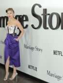 Scarlett Johansson at the Premiere of Netflix's "Marriage Story" in Los Angeles