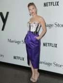 Scarlett Johansson at the Premiere of Netflix's "Marriage Story" in Los Angeles