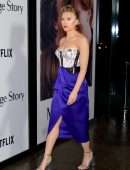 Scarlett Johansson at the Premiere of Netflix's "Marriage Story" in Los Angeles