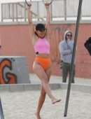 Shanina Shaik for Bikini Photoshoot in Venice Beach