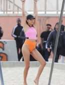 Shanina Shaik for Bikini Photoshoot in Venice Beach
