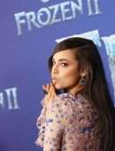 Sofia Carson at the Premiere of Frozen 2 in Hollywood