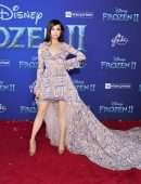 Sofia Carson at the Premiere of Frozen 2 in Hollywood
