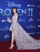 Sofia Carson at the Premiere of Frozen 2 in Hollywood