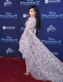 Sofia Carson at the Premiere of Frozen 2 in Hollywood