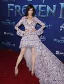 Sofia Carson at the Premiere of Frozen 2 in Hollywood