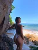 Sofia Jamora Thong BIkini Photoshoot