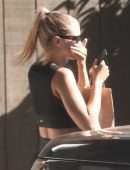 Sofia Richie at a Friend's House in West Hollywood