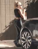 Sofia Richie at a Friend's House in West Hollywood