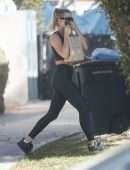 Sofia Richie at a Friend's House in West Hollywood