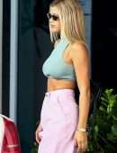 Sofia Richie Cleavage in Bikini on a Yacht in Miami