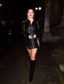 Tina Stinnes at Cocoa Brown Christmas Party in London