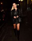 Tina Stinnes at Cocoa Brown Christmas Party in London