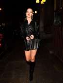 Tina Stinnes at Cocoa Brown Christmas Party in London