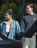 Vanessa Hudgens Booty in Jeans, Out for Lunch in Los Angeles