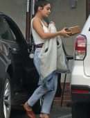 Vanessa Hudgens Booty in Jeans, Out for Lunch in Los Angeles