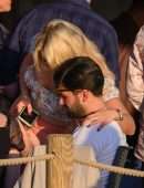 Amber Turner Cleavage, Enjoys the Last Day of the Year in Marbella, Spain