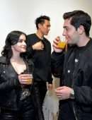 Ariel Winter Cleavage at Dumpling and Associates Pop-Up Art Exhibition in Los Angeles
