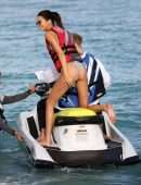 Kendall Jenner and Bella Hadid Booty in Bikini on the Beach in Miami