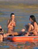 Bella Hadid Booty in Bikini on the Beach in St Barts