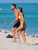 Chantel Jeffries Booty in Thong Bikini in Miami Beach