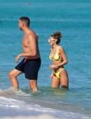 Chantel Jeffries Booty in Thong Bikini in Miami Beach