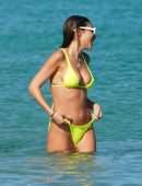 Chantel Jeffries Booty in Thong Bikini in Miami Beach