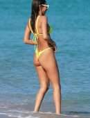 Chantel Jeffries Booty in Thong Bikini in Miami Beach
