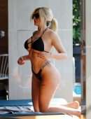 Chloe Ferry Booty in Bikini on Holiday in Thailand