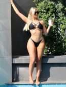 Chloe Ferry Booty in Bikini on Holiday in Thailand