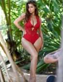 Demi Rose Mawby for Photoshoot at Baba Beach Club Phuket in Thailand