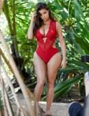Demi Rose Mawby for Photoshoot at Baba Beach Club Phuket in Thailand