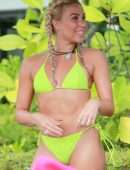 Gabby Allen Booty in Thong Bikini at Baba Beach Club in Phuket