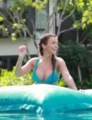 Kady McDermott Booty and Cleavage in Bikini at Baba Beach Club in Phuket