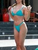 Kady McDermott Booty and Cleavage in Bikini at Baba Beach Club in Phuket
