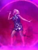 Katy Perry Leggy at 101.3 KDWB's Jingle Ball 2019 in St. Paul