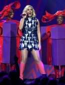 Katy Perry Leggy at 101.3 KDWB's Jingle Ball 2019 in St. Paul