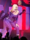 Katy Perry Performing Onstage at B96 Jingle Bash in Chicago