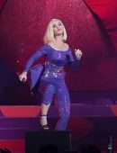 Katy Perry Performing Onstage at B96 Jingle Bash in Chicago