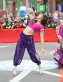 Kira Kosarin at 2019 Nashville Christmas Parade
