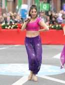 Kira Kosarin at 2019 Nashville Christmas Parade
