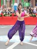 Kira Kosarin at 2019 Nashville Christmas Parade