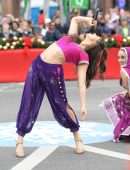 Kira Kosarin at 2019 Nashville Christmas Parade