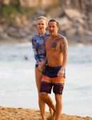 Nicole Kidman at the Beach in Sydney