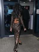Nicole Scherzinger Outside 'The X Factor: Celebrity' in London