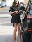 Olivia Culpo Shopping in Beverly Hills