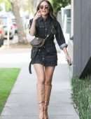 Olivia Culpo Shopping in Beverly Hills