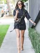 Olivia Culpo Shopping in Beverly Hills