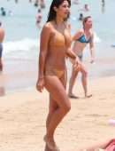 Pia Miller Booty in Bikini on Bondi Beach in Sydney