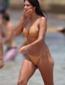 Pia Miller Booty in Bikini on Bondi Beach in Sydney